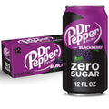 Dr Pepper Blackberry Zero Sugar Soda, 12 fl oz Cans, 24-Pack